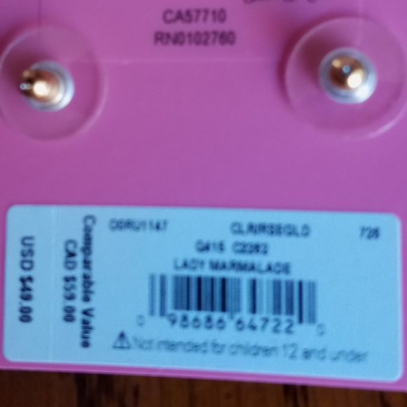 *Price Drop* Kate Spade LADY MARMALADE Studs - Picture 3 of 4
